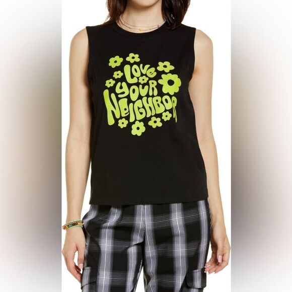 NWT "Love Your Neighbor" Tank Sz Lg - Picture 1 of 6